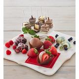 Belgian Chocolate-Dipped Fruit With Cheesecake Pops, Coated Fruits Nuts, Cakes by Harry & David