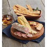 Whiskey-Infused Salami And Cheese Pairing, Assorted Foods by Harry & David
