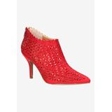 Women's Nishita Bootie by J. Renee in Red (Size 9 M)