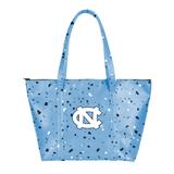 Women's North Carolina Tar Heels Terazzo Weekender Tote Bag