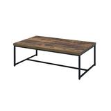Coffee Table by Acme in Weathered Oak Black
