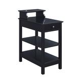 Accent Table (Usb Charging Dock) by Acme in Black