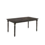 Dining Table by Acme in Weathered Gray