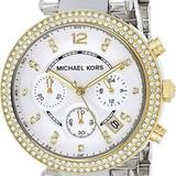 Michael Kors Accessories | Nwt 39mm Michael Kors Two Tone Watch | Color: Gold/Silver | Size: Os