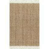 nuLOOM Raleigh Hand Woven Wool Accent Rug 2 x 3 Natural