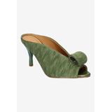 Wide Width Women's Kavalya Pumps by J. Renee in Green (Size 7 W)