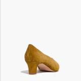 Madewell Shoes | Madewell Etta Pump In Spiced Olive Suede | Color: Green/Yellow | Size: 8