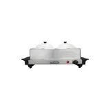 Brentwood 3-Quart 2-Pan Buffet Server And Warming Tray