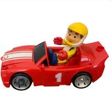 Disney Toys | 2009 Mattel Disney Handy Manny Car & Figure Playset | Color: Red/Yellow | Size: Osb