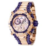 Invicta Gladiator Women's Watch w/ Mother of Pearl Dial - 43.2mm Rose Gold Purple (41115)