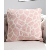 Comfy Luxe Pillow Cases PINK - Pink Giraffe Throw Pillow Cover