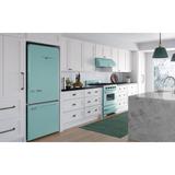 Unique Appliances Classic Retro 30" Frost-Free 17.7 cu. ft. Energy Star Certified Bottom Freezer Refrigerator in Blue | Wayfair UGP-510L T AC