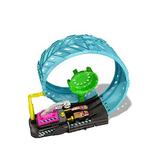 Hot Wheels Monster Trucks Glow In The Dark Epic Loop Challenge Playset With 2 Vehicles