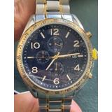 Caravelle Men's Two-tone Chronograph Stainless Steel Watch 45b152,