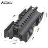 Alonefire Y3002 21mm Rail Extend Increase Airsoft Rifle Shot gun Tactical Picatinny Weaver Laser Sight Scope Light MP5/G3 mounts