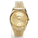 Lovers' Luxury Brand Gold Watch Men Women Quartz Waterproof watch full golden Stainless Steel WristWatch fashion watches ladies