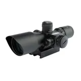 Wholesale 2.5-10x40E Dual Illuminated Mil-dot Tactical Rifrle Scope with Red Laser Sight and 20mm Mount for Hunting