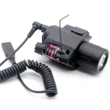 New tactical Red Dot Laser & LED Torch Flashlight Torch Sight Scope for Rifle/Gun with Hunting Mount Rail