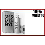 212 Men Nyc Carolina Herrera 3.4 Oz Eau De Toilette Spray Sealed Box