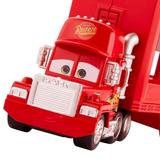 Disney Pixar Cars Mack Mini Racers Hauler Truck Vehicle Playset (7 Pieces)