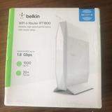 Belkin Ax1800 4 Port 1000 Mbps Wireless Router - Rt1800