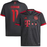 Youth adidas Kingsley Coman Gray Bayern Munich 2022/23 Third Replica Player Jersey
