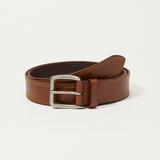 Lucky Brand Men's Stitch Detail Belt - Men's Accessories Belts in Medium Brown, Size 34