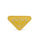 Enamelled Triangle-logo Pin - Yellow - Prada Cufflinks