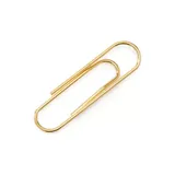 Ox And Bull Trading Co Men's Gold Stainless Steel Paper Clip Money Clip