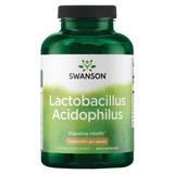 Swanson Premium Lactobacillus Acidophilus Supplement Vitamin 1 Billion CFU 250 Caps Probiotics
