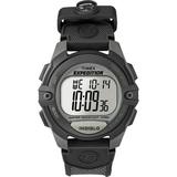 Timex Men s Expedition Digital CAT 41mm Watch – Gray Case with Black & Gray Resin Strap & Integrated Compass