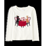 Girls Embroidered Tea Time Top - London Calling