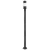 Luminata 95 1/4" High Black Metal LED Outdoor Post Light