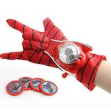 The Season Toys Kids Superhero Magic Gloves with Wrist Ejection Launcher Red Spider