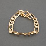 Lucky Brand Toggle Chain Link Bracelet - Women's Ladies Accessories Jewelry Bracelets in Gold