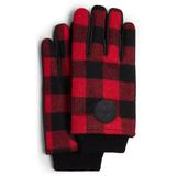 Ted Baker London Karrl Check Gloves in Red at Nordstrom, Size Small