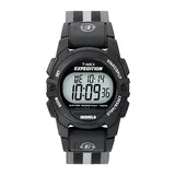 Timex Expedition Gray Nylon Strap Digital Watch T496619J, One Size
