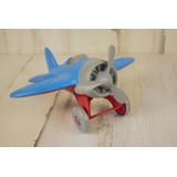 Green Toys Airplane Bpa Free/phthalates Blue/red Plane/nm Condition