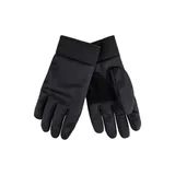 Dockers Men's Stretch Gloves With Fleece Lining, Black