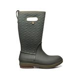 Bogs Crandall Li Tall Slip On Snow Boots- Women's Dark Green 10 72701-301-10