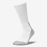 Eddie Bauer Men's Trail COOLMAX Crew Socks - White - Size ONE SIZE