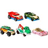 Hot Wheels Super Mario Character Car 5-Pack