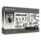 Microsoft Xbox One X 1TB NBA 2K19 Bundle Black CYV-00070