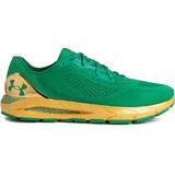 "Men's Under Armour Green Notre Dame Fighting Irish HOVR Sonic 5 Running Shoes"