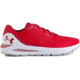"Men's Under Armour Red Wisconsin Badgers HOVR Sonic 5 Running Shoes"