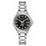 Women's Bulova Black Rochester Institute of Technology Tigers Stainless Steel Sport Classic Watch