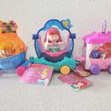 Disney Toys | Disney Little People Princess Collectors Train Set 3pk New! | Color: Red | Size: Osg