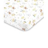Disney Crib Sheets Ivory - Disney Winnie the Pooh Ivory & Butter Fitted Crib Sheet