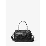 Blaire Extra-small Quilted Faux Leather Duffel Crossbody Bag