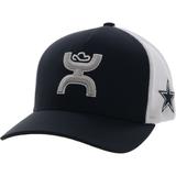 Youth HOOey Navy/White Dallas Cowboys Flex Fit Hat
